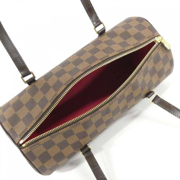LOUIS VUITTON Brown Damier Papillon 30 Pouch - Picture 4 of 4